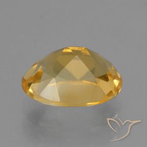 Citrino Laranja Dourada Natural 2.25ct, oval, VVS