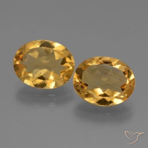 4.65ctw Natural Dourado Escuro Citrino, oval, VS