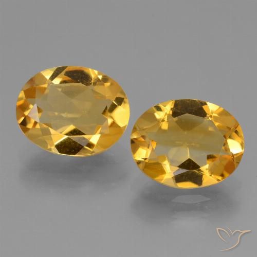 4.22ctw Natural Laranja Dourado Profundo Citrino, oval, VVS