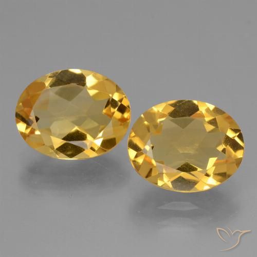 4.52ctw Natural Laranja Dourado Profundo Citrino, oval, VVS-VS