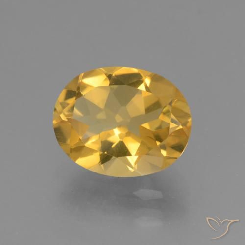 Citrino Dourado Natural 2.32ct, oval, VVS-VS