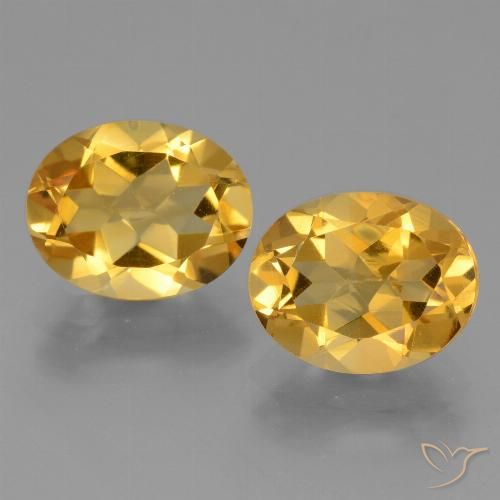 4.90ctw Natural Dourado médio Citrino, oval, VVS