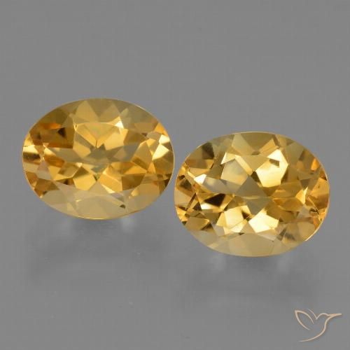 5.25ctw Natural Dourado Escuro Citrino, oval, VVS