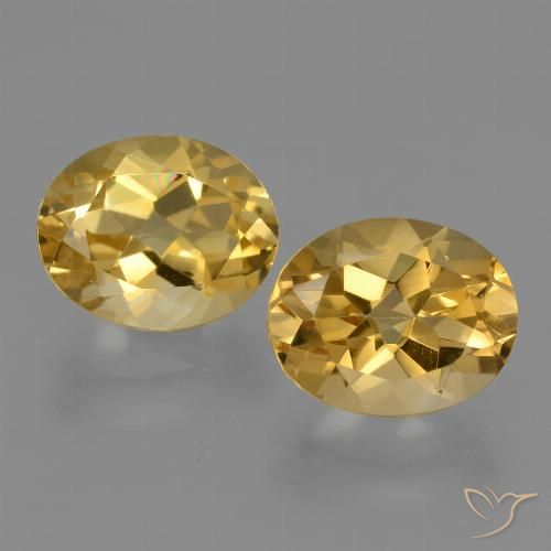 5.40ctw Natural Dourado médio Citrino, oval, VVS
