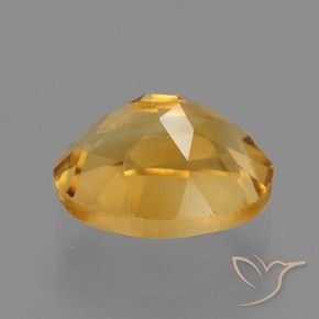 Citrino Laranja Dourado Profundo Natural 2.74ct, oval, VVS