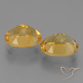 Pedras preciosas de Citrino ouro brilhante natural de 5.33 ct, oval, VVS