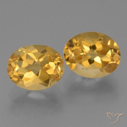 5.61ctw Natural Laranja Dourado Profundo Citrino, oval, VVS