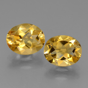Pedras preciosas de citrino ouro natural de  ct, corte oval, VVS-VS