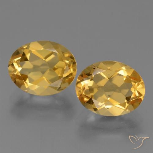 5.15ctw Natural Dourado Médio-escuro Citrino, oval, VVS-VS