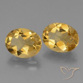 Pedras preciosas de Citrino Laranja Dourado Profundo natural de 4.56 ct, oval, VVS
