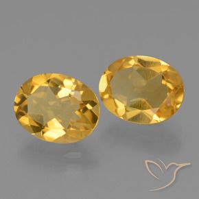 Pedras preciosas de Citrino Laranja Dourado Profundo natural de 4.85 ct, oval, VVS-VS