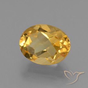 Citrino Laranja Dourado Profundo Natural 2.81ct, oval, VVS-VS
