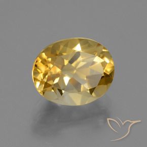 Citrino Dourado Natural 2.54ct, oval, VVS