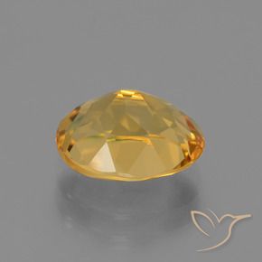 Citrino Laranja Dourado Profundo Natural 2.44ct, oval, VVS