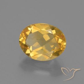 Citrino Dourado Escuro Natural 2.19ct, oval, VVS-VS