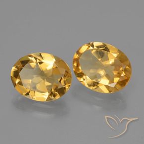 Pedras preciosas de Citrino Laranja Dourado Profundo natural de 4.20 ct, oval, VVS-VS