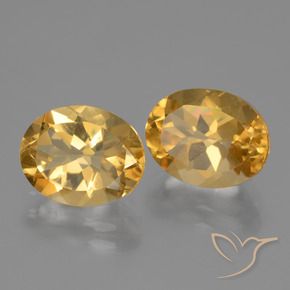 Pedras preciosas de Citrino Laranja Dourado Profundo natural de 5.03 ct, oval, VVS-VS