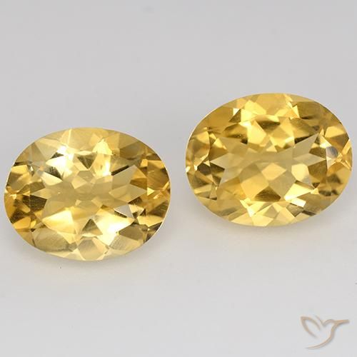 4.70ctw Natural Laranja Dourada Citrino, oval, VVS-VS
