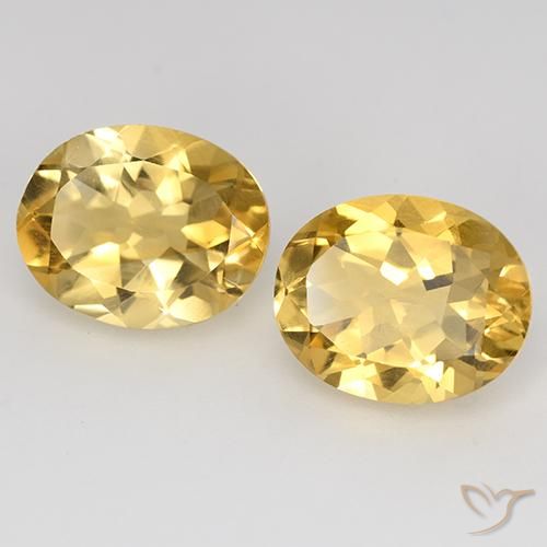 Pedras preciosas de Citrino Laranja Dourada natural de 4.70 ct, oval, VVS-VS