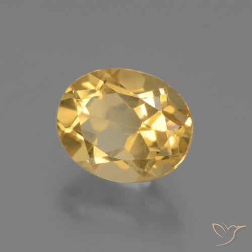 Citrino Dourado Natural 2.48ct, oval, VS
