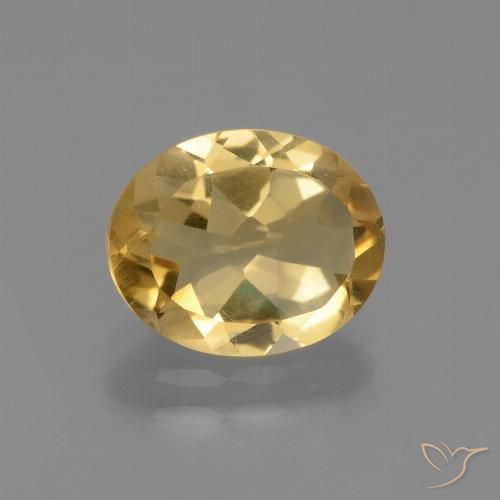 2.10ct Natural Laranja Dourada Citrino, oval, VS