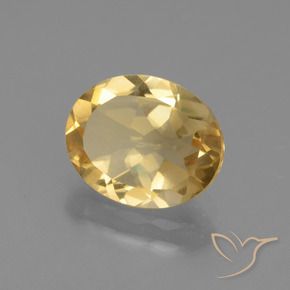 Citrino Laranja Dourada Natural 2.10ct, oval, VS