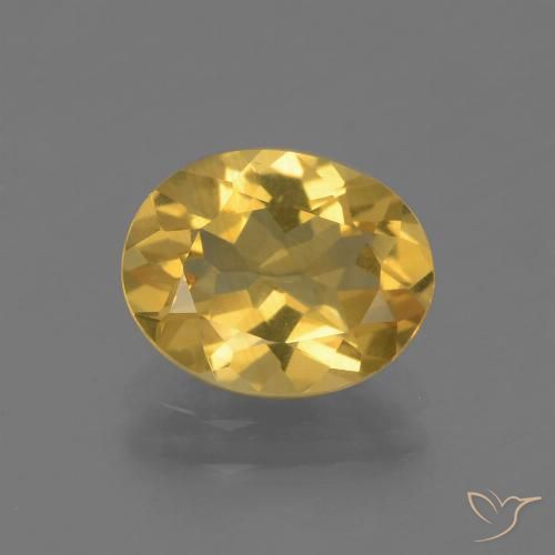 2.15ct Natural Dourado Citrino, oval, VVS-VS