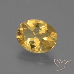 Citrino Dourado Natural 2.15ct, oval, VVS-VS