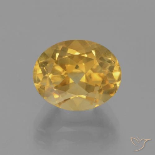 2.98ct Natural Dourado médio Citrino, oval, VVS