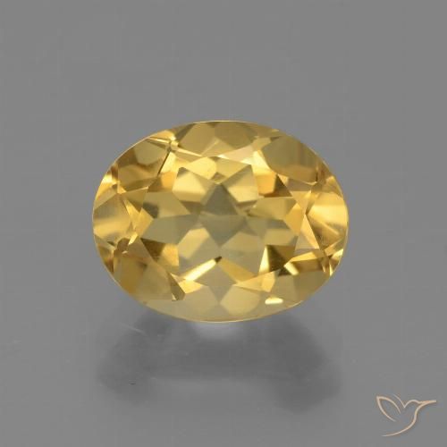 2.63ct Natural Laranja Dourada Citrino, oval, VVS-VS