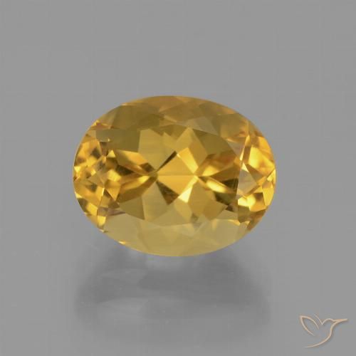 2.78ct Natural Dourado Escuro Citrino, oval, VVS-VS