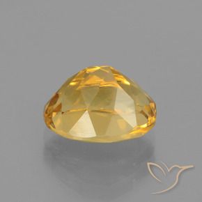 Citrino Dourado Escuro Natural 2.78ct, oval, VVS-VS