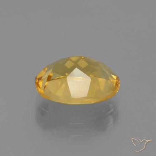 Citrino Dourado Médio-claro Natural 2.24ct, oval, VVS