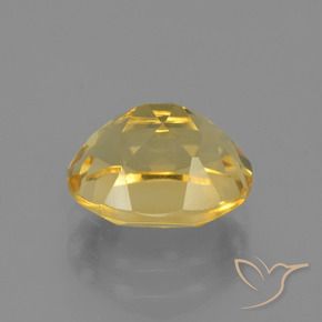 Citrino Dourado médio Natural 3.05ct, oval, VVS-VS