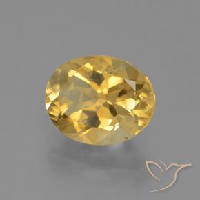 Citrino ouro brilhante Natural 2.34ct, oval, VVS-VS
