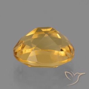 Citrino Laranja Dourado Profundo Natural 2.96ct, oval, VVS-VS