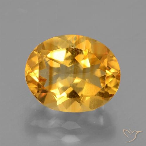 2.72ct Natural Laranja Profundo-Ouro Citrino, oval, VVS-VS
