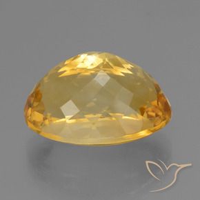 Citrino dourado natural 15,87ct, corte oval, VVS-VS
