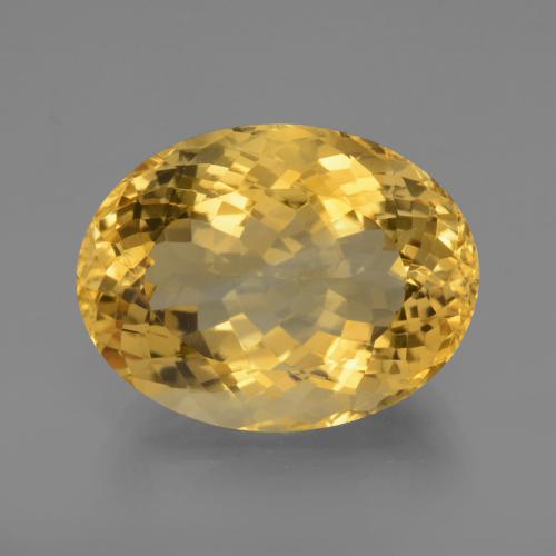 Citrino Dourado Natural 17.07ct, Corte Oval, VVS-VS