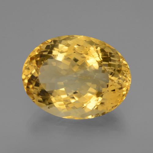 Citrino Dourado Natural 17.07ct, Corte Oval, VVS-VS