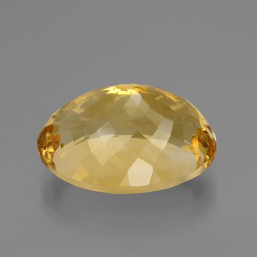 Citrino Dourado Natural 17.07ct, Corte Oval, VVS-VS