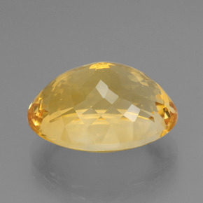 Citrino dourado natural 16,78ct, corte oval, VVS