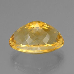 Citrino Laranja Dourada Natural 18.27ct, Corte Oval, VVS