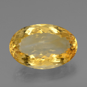 Citrino Dourado médio Natural 21.00ct, Corte Oval, VVS
