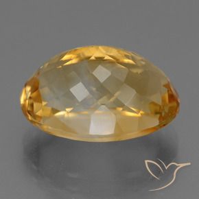 Citrino Dourado Escuro Natural 13.53ct, oval, VVS-VS