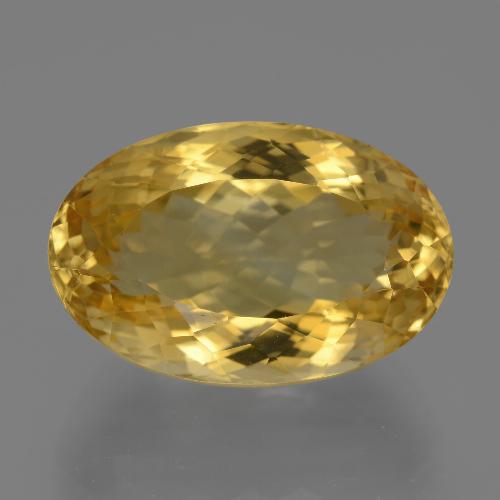Citrino dourado natural 18,28ct, corte oval, VVS