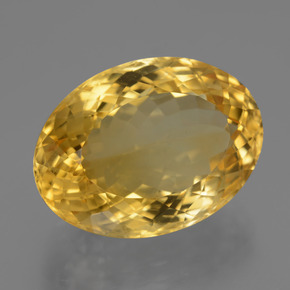 Citrino dourado natural 19,99ct, corte oval, VVS