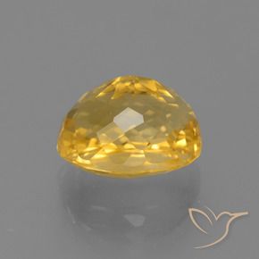 Citrino Laranja Dourado Profundo Natural 4.88ct, oval, VVS-VS