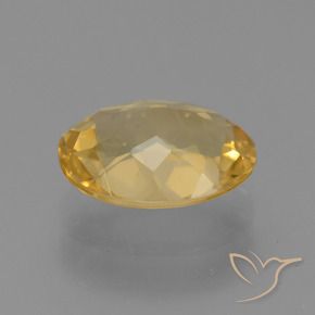 Citrino Dourado Médio-escuro Natural 2.96ct, oval, VVS-VS