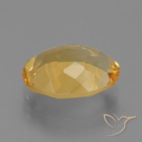 Citrino ouro brilhante Natural 3.93ct, oval, VVS-VS